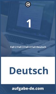 Deutsch Übungen zu 1 Fall 2 Fall 3 Fall 4 Fall: Optimieren Sie Ihre Skills!