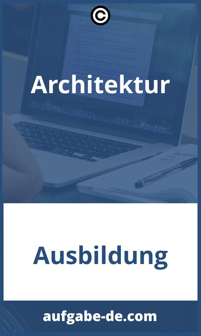 Architektur Aufgaben PDF