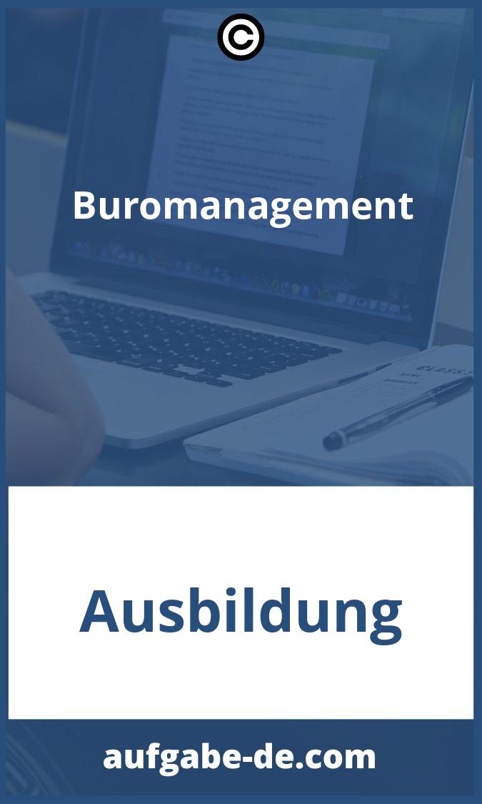 Büromanagement Aufgaben PDF