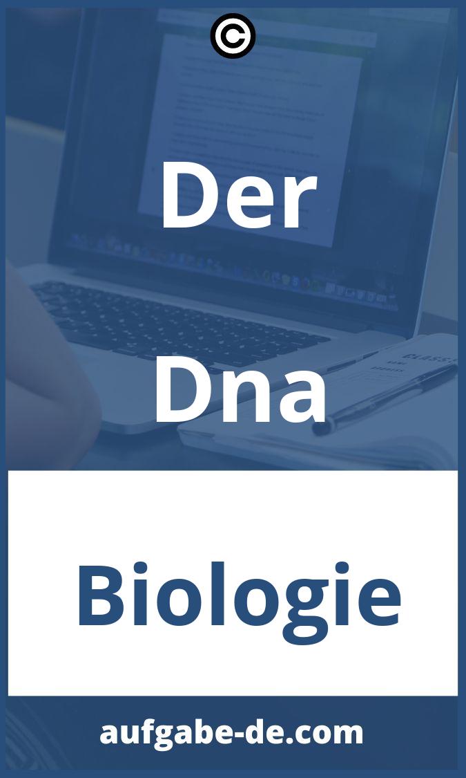 Der Dna Aufgaben PDF