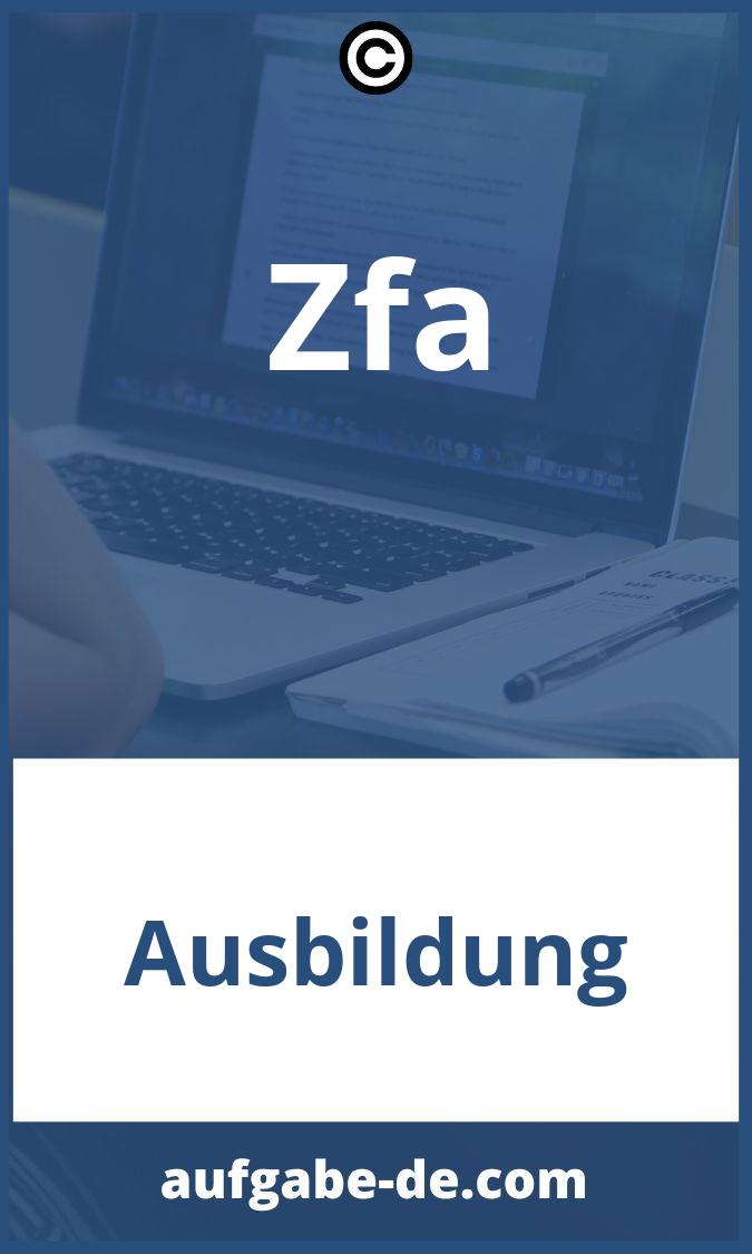 Zfa Aufgaben PDF