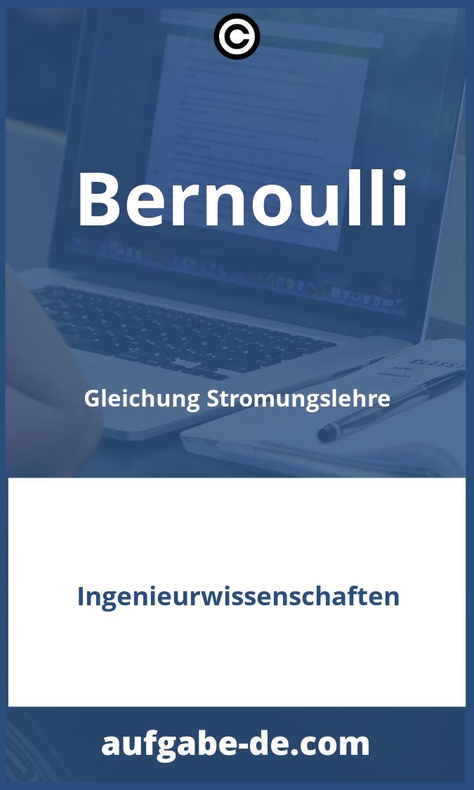 Bernoulli Gleichung Strömungslehre Aufgaben PDF