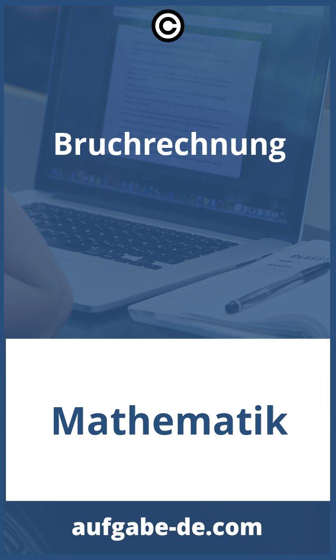 Bruchrechnung Aufgaben PDF