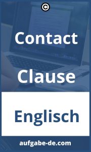 Besser Ihre Contact Clause Fähigkeiten mit diesen Übungen!