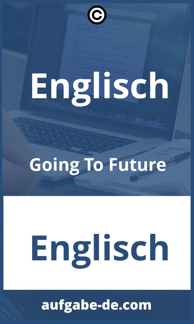 Englisch Going To Future Aufgaben PDF