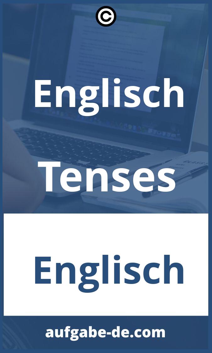 Englisch Tenses Aufgaben PDF