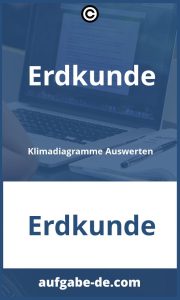 Übungen zum Auswerten von Klimadiagrammen in Erdkunde: Schritt für Schritt Anleitung