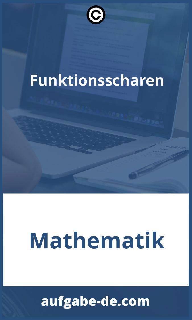 Funktionsscharen Aufgaben PDF