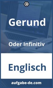 Kostenlose Gerund- und Infinitiv Übungen - Jetzt ausprobieren!