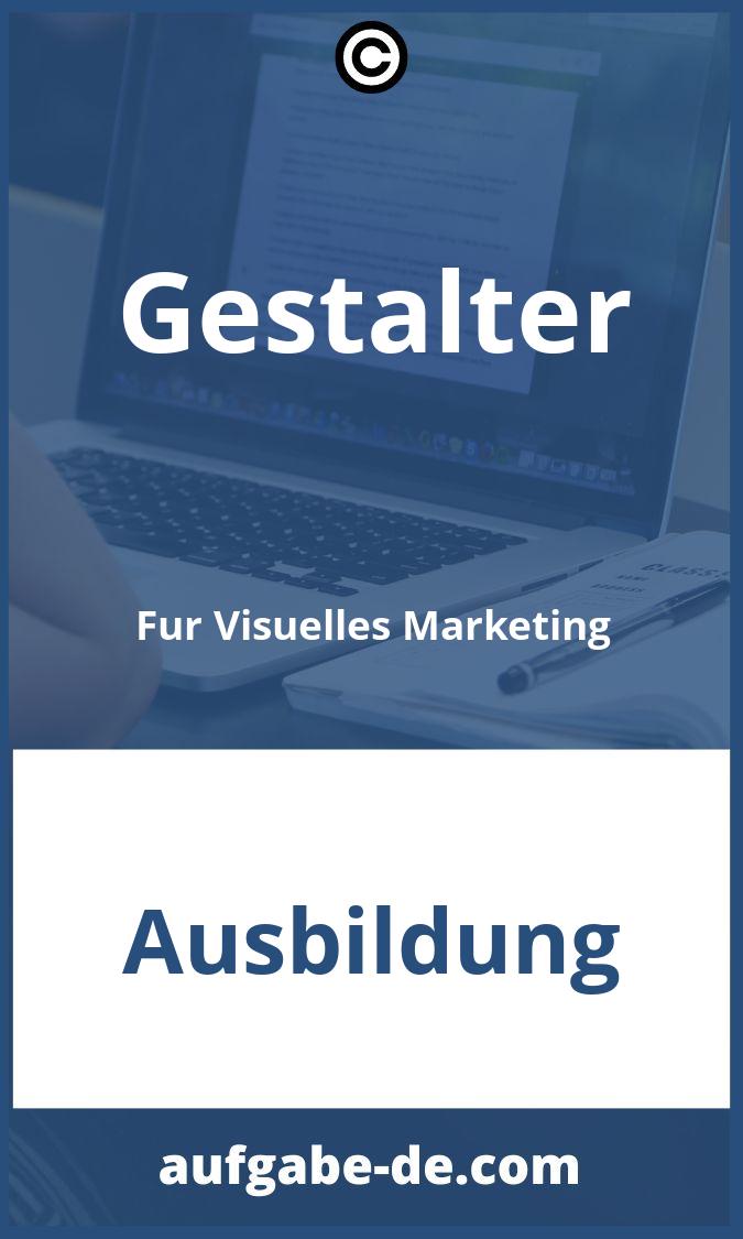 Gestalter Für Visuelles Marketing Aufgaben PDF