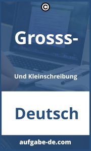 20 Übungen zur Groß- und Kleinschreibung | Anleitung