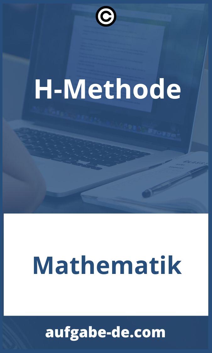 H-Methode Aufgaben PDF