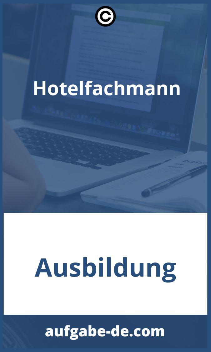 Hotelfachmann Aufgaben PDF