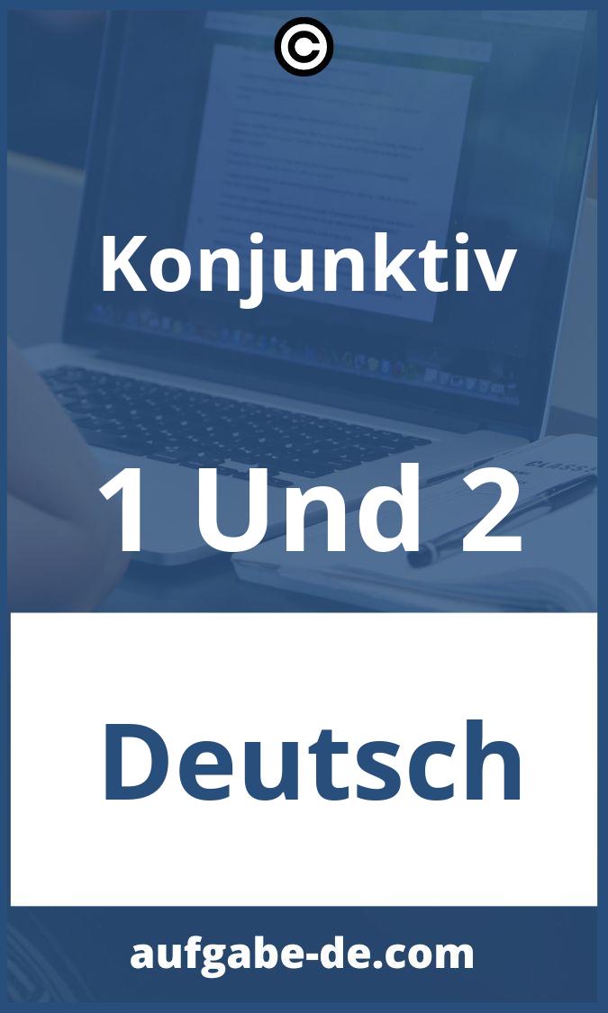 Konjunktiv 1 Und 2 Aufgaben PDF