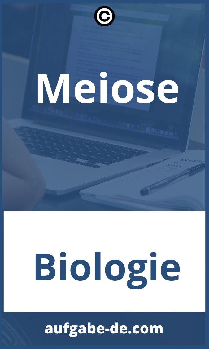 Meiose Aufgaben PDF