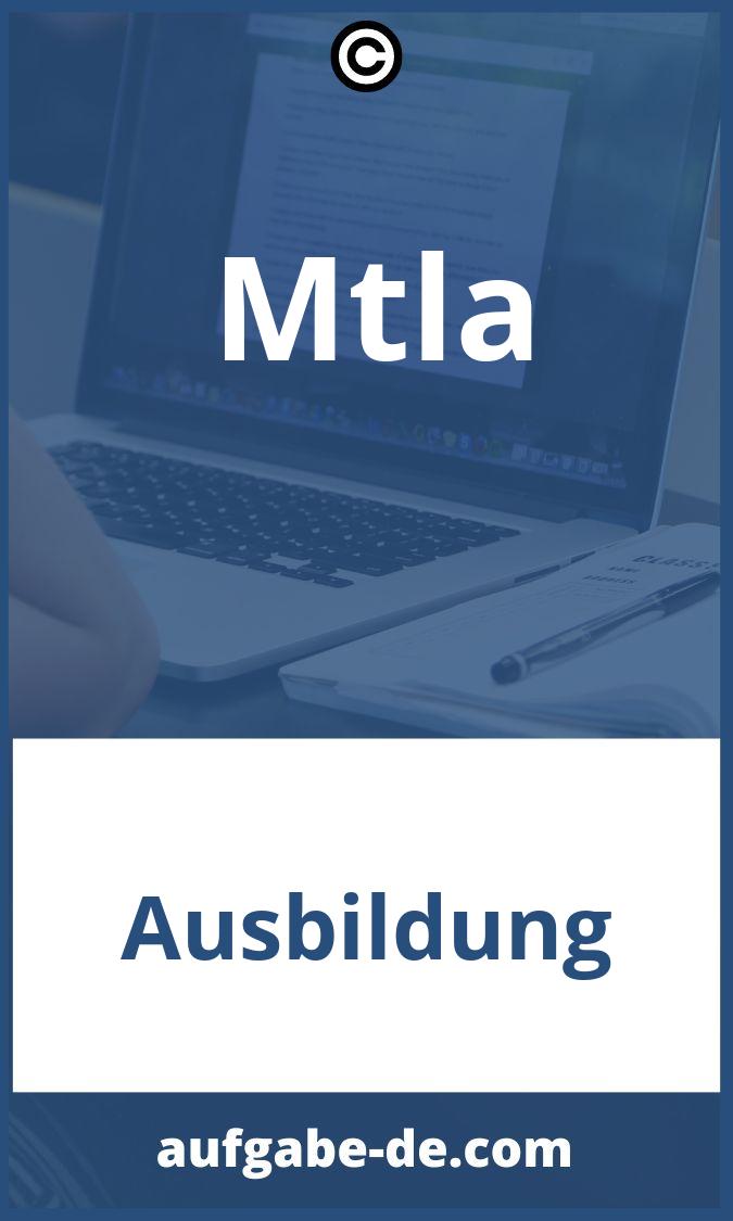 Mtla Aufgaben PDF