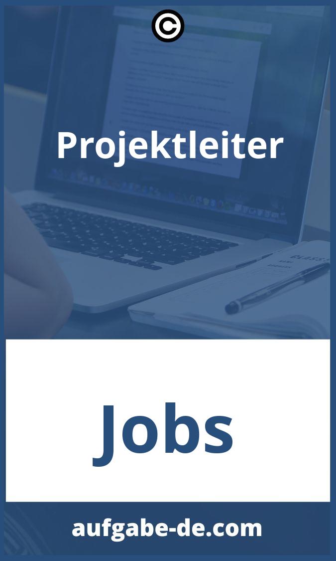 Projektleiter Aufgaben PDF