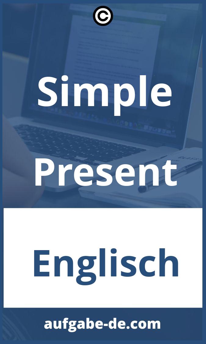 Simple Present Aufgaben PDF