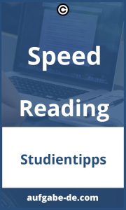 7 Tipps für schnelles Lesen: Speed Reading Übungen, die wirklich funktionieren