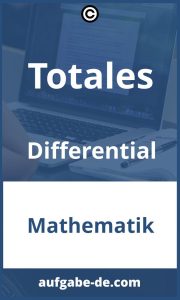 Lösungen von Totalen Differential Aufgaben - Tipps & Tricks zur Problemlösung