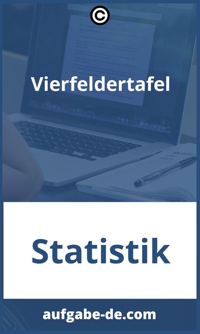 Vierfeldertafel Aufgaben PDF