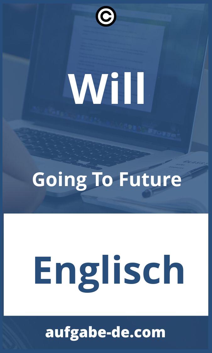 Will Going To Future Aufgaben PDF