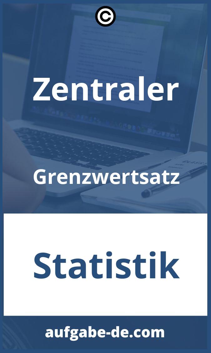 Zentraler Grenzwertsatz Aufgaben PDF